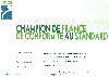  - CHAMPIONNE DE FRANCE